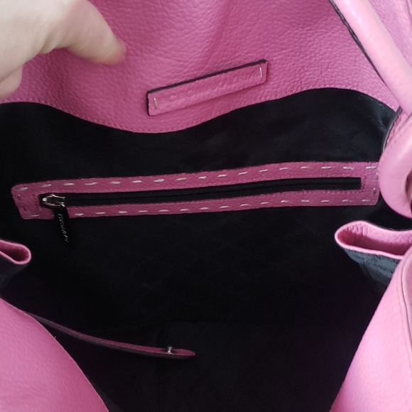Beautiful soft leather pink BCBG Max Azria bag - Picture 4 of 5
